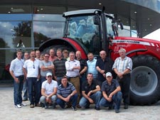 Alle Mann im Werk