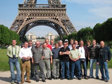 Das Team in Paris